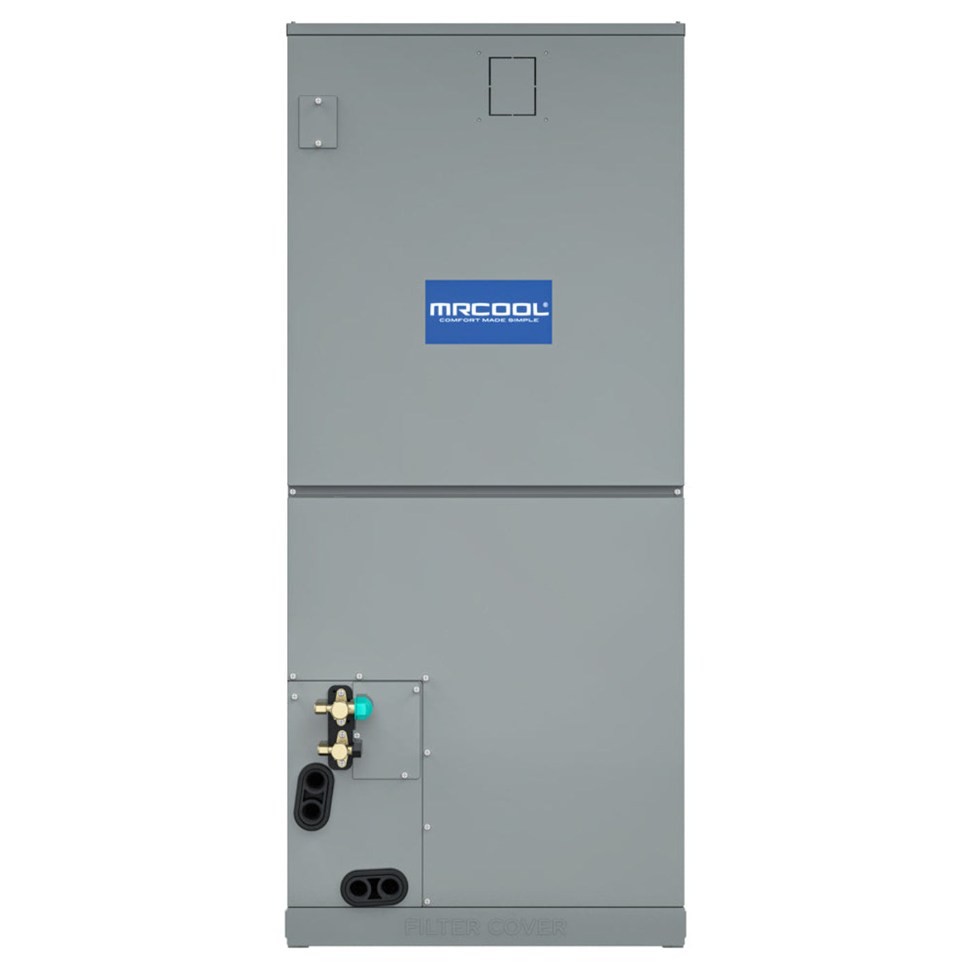 MRCOOL 48K BTU 4 Ton Central Ducted VersaPro & Hyper Heat 2nd Gen Multiposition Air Handler, -  MVP-48-HP-MUAH-230A00-O