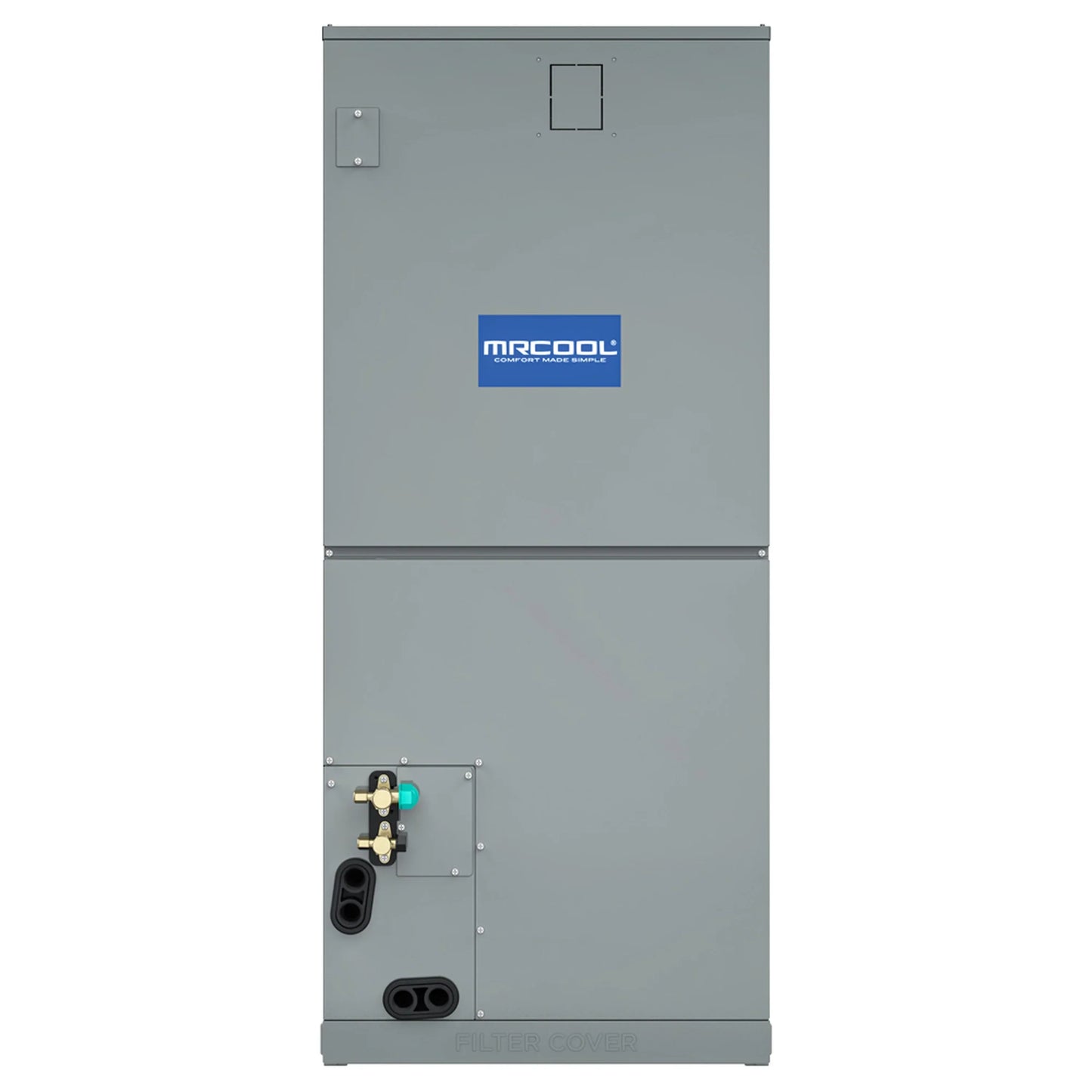 MRCOOL VersaPro 2nd Gen Central Split System with 18K BTU, 1.5 Ton, 18.8 SEER2, Heat Pump Condenser and Ducted Air Handler with 10kW Heat Kit   - MVP18HP2A00OH10