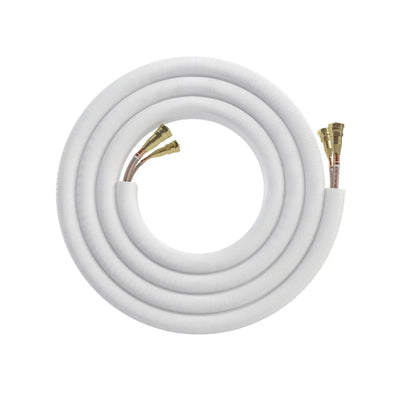 MRCOOL DIY 5th Gen 35 Ft. Pre-Charged Quick Connect Line Set with DIY Pro Cable, 1/4" x 1/2", for DIY 18K Mini Split Indoor Air Handler (DIY35-1412C-O)
