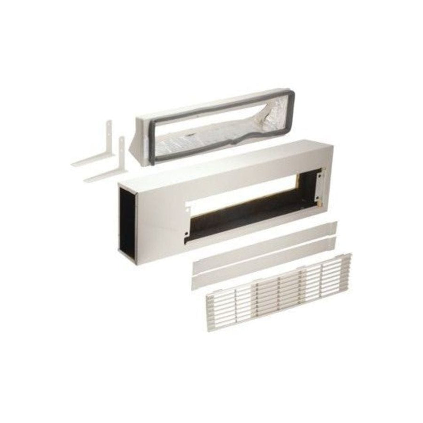 Amana MDK01QW Main Duct Kit - for J And K Series PTACs, Quiet White Color - AMDK019003