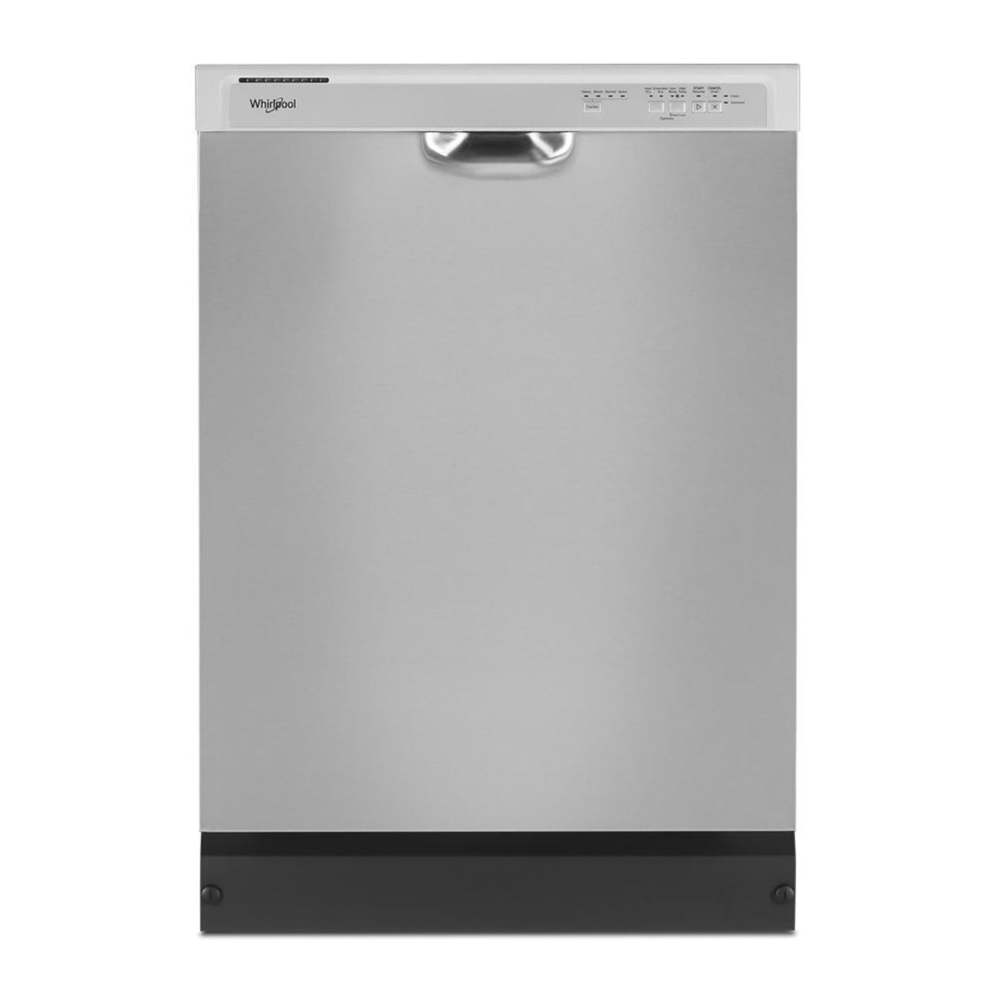 WHIRLPOOL Quiet Dishwasher with Boost Cycle in Stainless Steel - WDF341PAPM