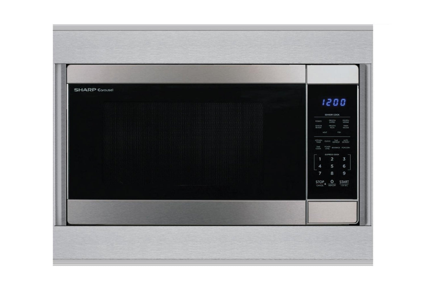 SHARP Sharp 27 in. Built-In Microwave Trim Kit - SKM427F9HS