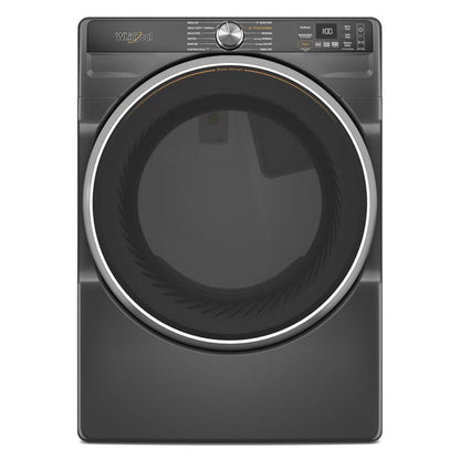 WHIRLPOOL 7.4 cu. ft. Smart Front Load ENERGY STAR Electric Dryer with Steam Capabilities in Black - WED6720RU