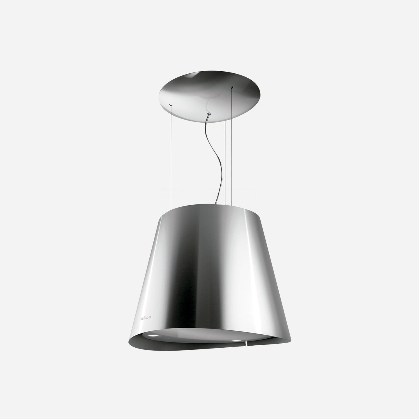 ELICA EASY Island Range Hood 20 1/4 wide - 350CFM in Stainless Steel - EES320SS