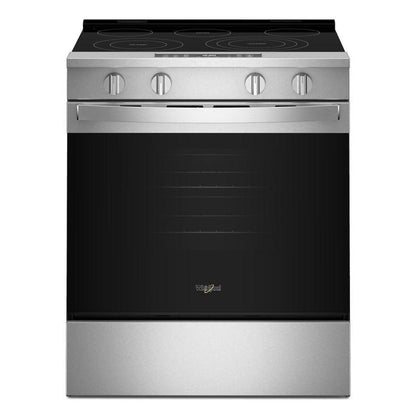 WHIRLPOOL 30-inch Electric Smart Range with Air Cooking Technology Stainless - WSES5030SZ