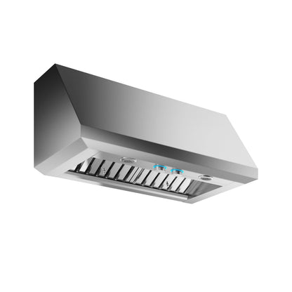 ELICA ECL142S4 CALABRIA Undercabinet Range Hood 42" wide - 1200CFM in Stainless Steel - ECL142S4