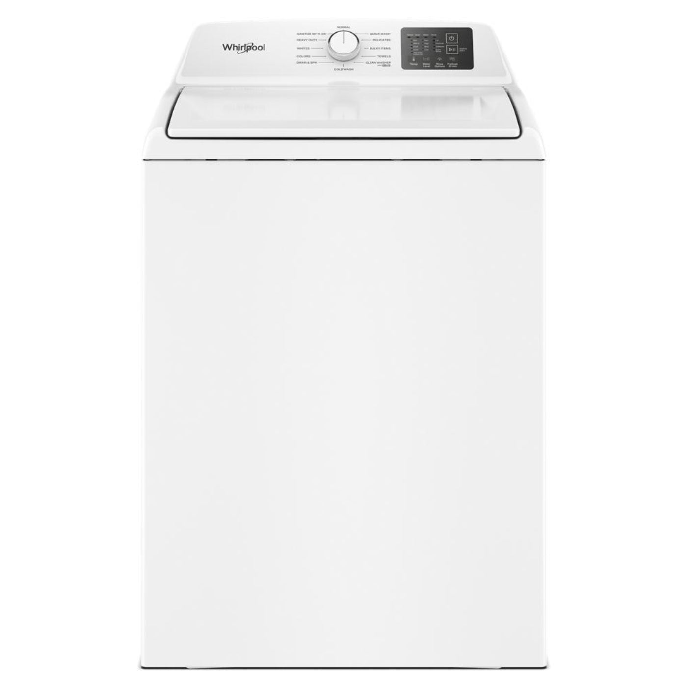 WHIRLPOOL 4.1 Cu. Ft. Whirlpool Top Load Impeller Washer with Quick Wash White - WTW4100SW