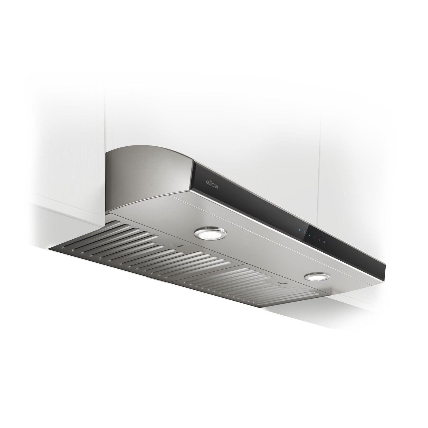 ELICA EAI430SS ARIA Undercabinet Range Hood 30" wide - 400CFM in Stainless Steel On Black-EAI430SS