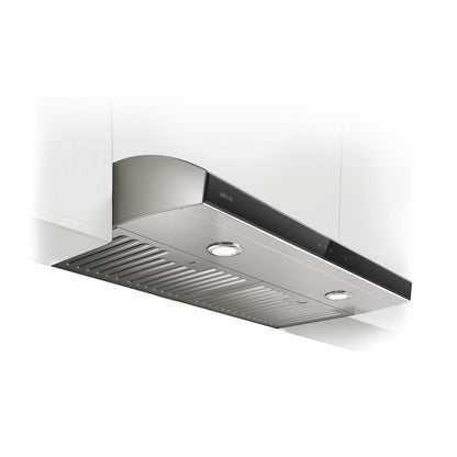 ELICA EAI430SS ARIA Undercabinet Range Hood 30" wide - 400CFM in Stainless Steel On Black-EAI430SS