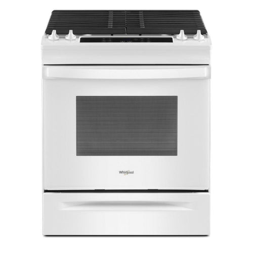 WHIRLPOOL 5.0 Cu. Ft. Whirlpool Gas Range with Frozen Bake Technology White - WEG515S0LW