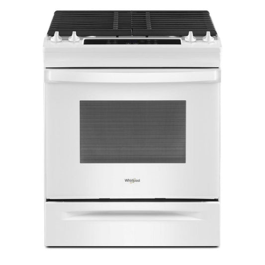 WHIRLPOOL 5.0 Cu. Ft. Whirlpool Gas Range with Frozen Bake Technology White - WEG515S0LW