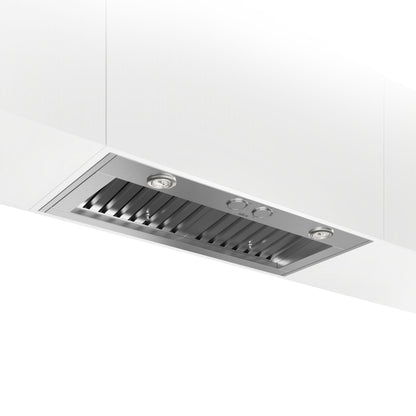 ELICA SCANNO Insert Range Hood 28 1/2" wide - 1200CFM in Stainless Steel - ESC128SS