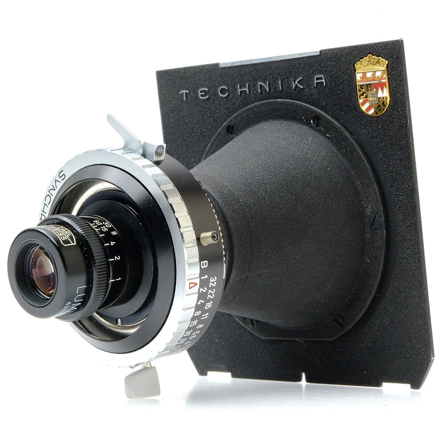 Linhof 63mm f4.5 Luminar, Synchro Compur,Board 4879670 - 1357167