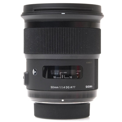 Sigma 50mm f1.4 DG Art Nikon F, Boxed  - 1574777