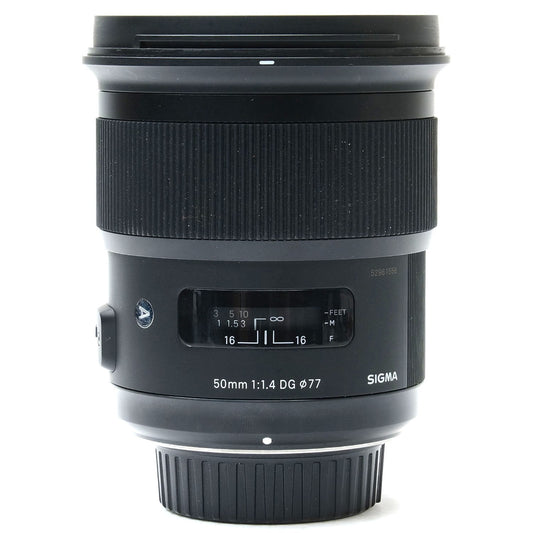 Sigma 50mm f1.4 Art for Nikon F, Hood, Case 52881556 - 1478161