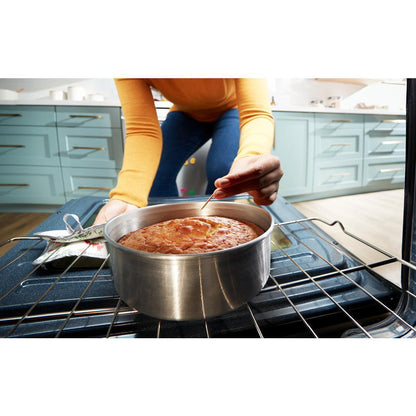 WHIRLPOOL WSES3130SW 30-inch Electric Range with No Preheat and Slow Cook Modes White
