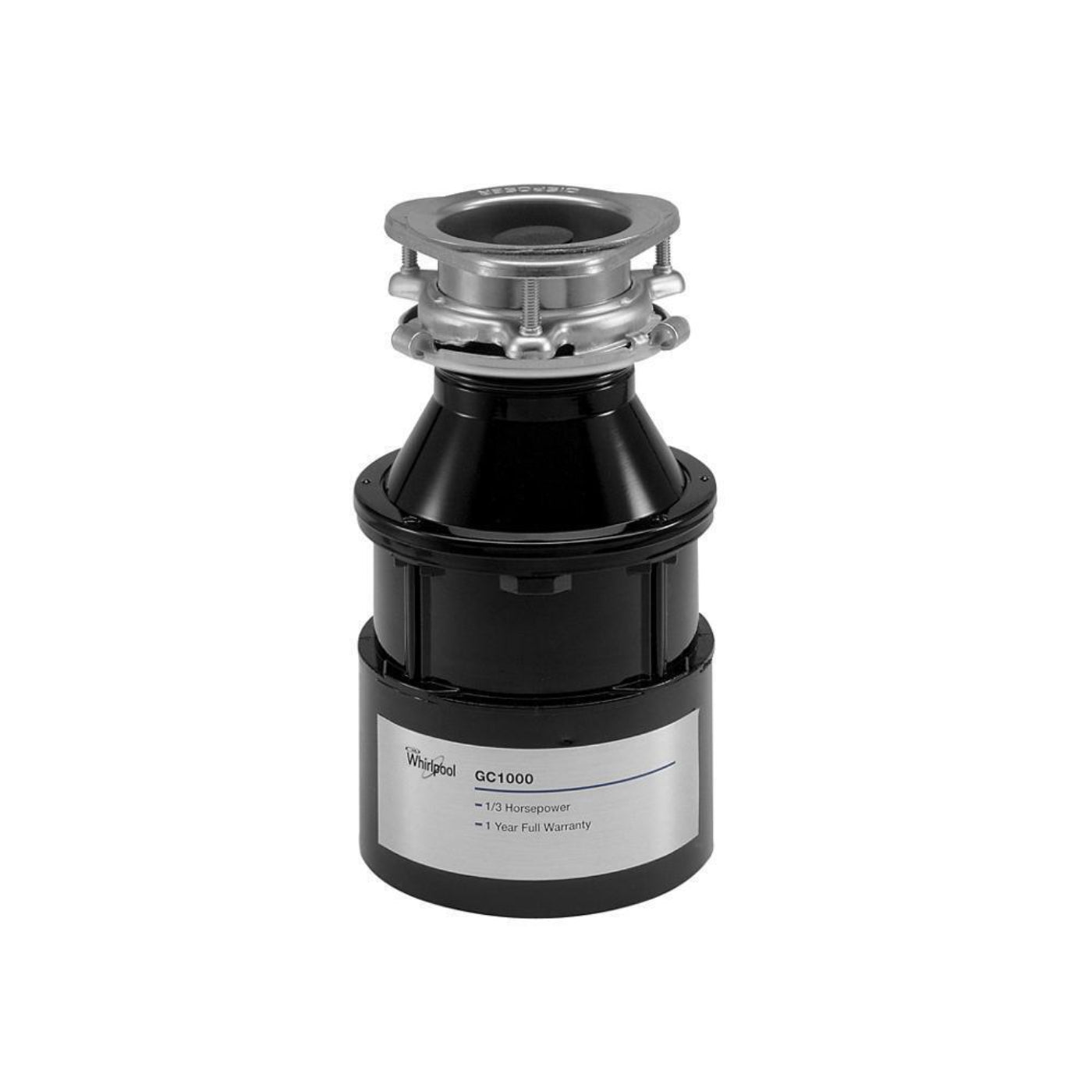 WHIRLPOOL 1/3 HP In-Sink Disposer Not Applicable - GC1000PE