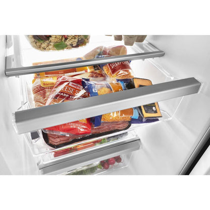 WHIRLPOOL 33-inch Wide Side-by-Side Refrigerator - 21 cu. ft. Black - WRS321SDHB