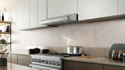 ELICA BELLAGIO Undercabinet Range Hood 36" wide - 400CFM in Stainless Steel - EBL436S2