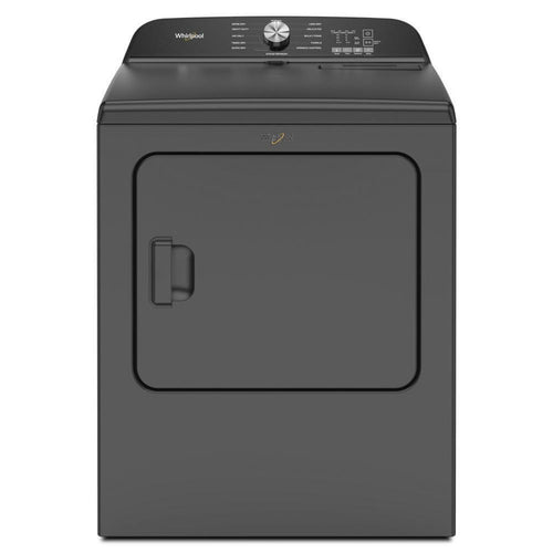 WHIRLPOOL 7.0 Cu. Ft. Whirlpool Top Load Electric Dryer with Moisture Sensor Black - WED6150PB