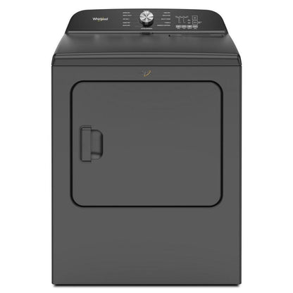 WHIRLPOOL 7.0 Cu. Ft. Whirlpool Top Load Electric Dryer with Moisture Sensor Black - WED6150PB
