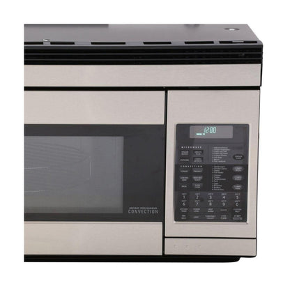 SHARP 1.1 cu. ft. 850W Sharp in Stainless Steel Over-the-Range Convection Microwave Oven - R1874TY