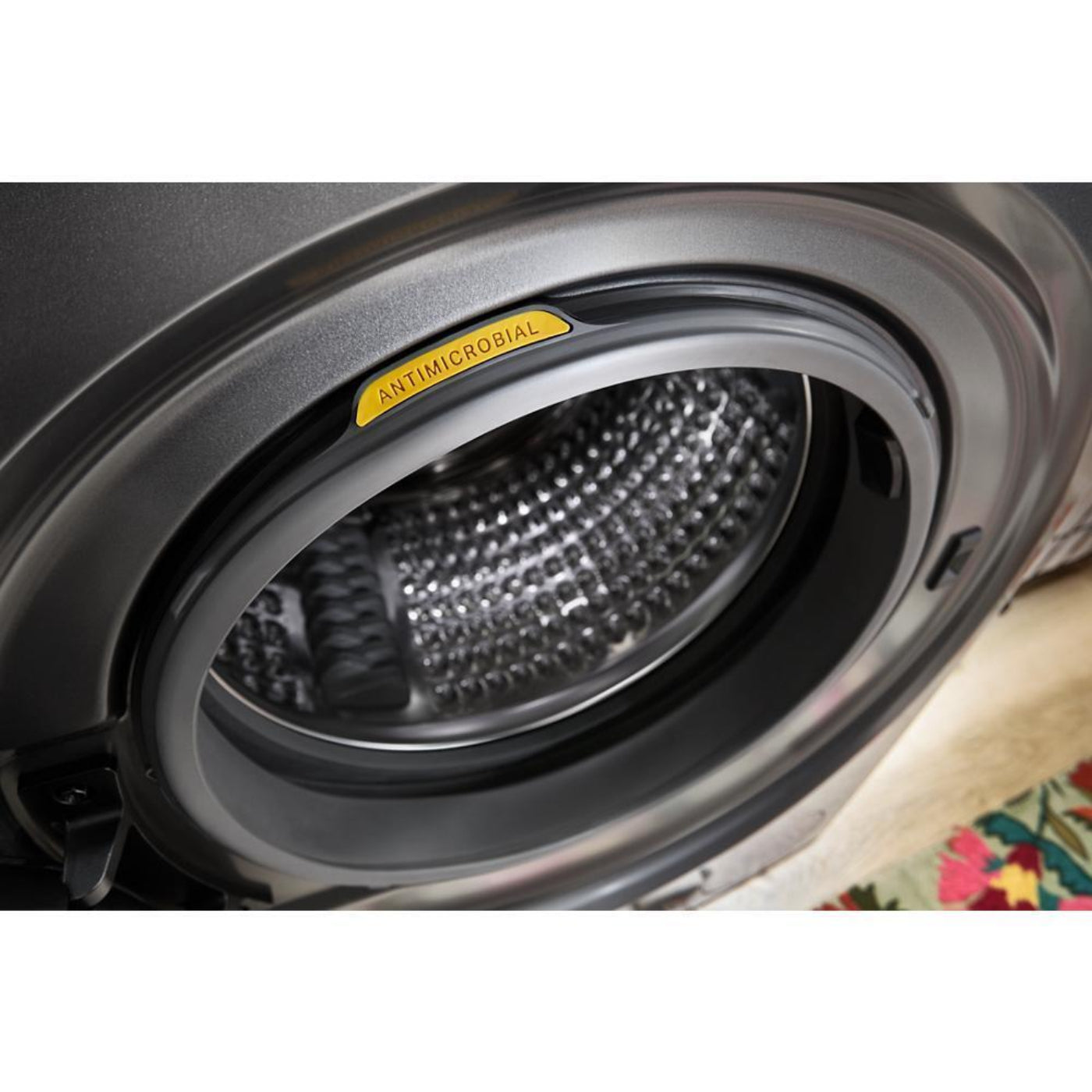 WHIRLPOOL WFH5424SJ Compact ENERGY STAR® Ventless Heat Pump Laundry Tower with 2.7-cu ft Washer and Electric 4.3-cu ft Dryer Stainless