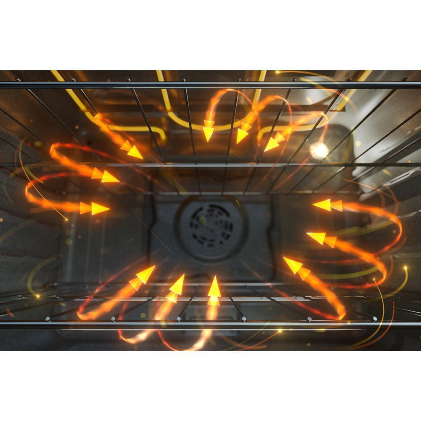 WHIRLPOOL 30-inch Electric Smart Range with Air Cooking Technology White - WSES5030SW