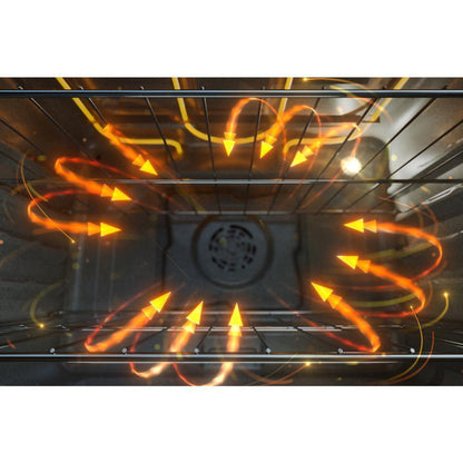 WHIRLPOOL 30-inch Electric Smart Range with Air Cooking Technology White - WSES5030SW
