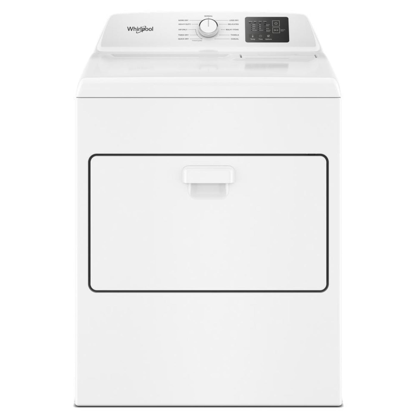 WHIRLPOOL 7.0 cu. ft. Gas Dryer with Adaptive Dry - Vented Top Load Matching White - WGD4107SW