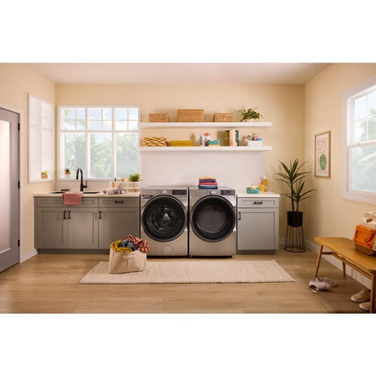 WHIRLPOOL WED5720RR 7.4 cu. ft. Smart Front Load ENERGY STAR® Electric Dryer with Wrinkle Shield™ Option Silver