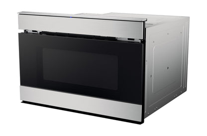 Asko SHARP 24 in. 1.2 cu. ft. 950W Sharp in Stainless Steel Smart Easy Wave Open Microwave Drawer Oven - SMD2489ES