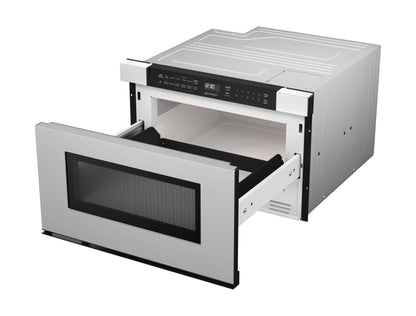 Asko SHARP 24 in. 1.2 cu. ft. Built-In in Stainless Steel Microwave Drawer Oven - SMD2440JS
