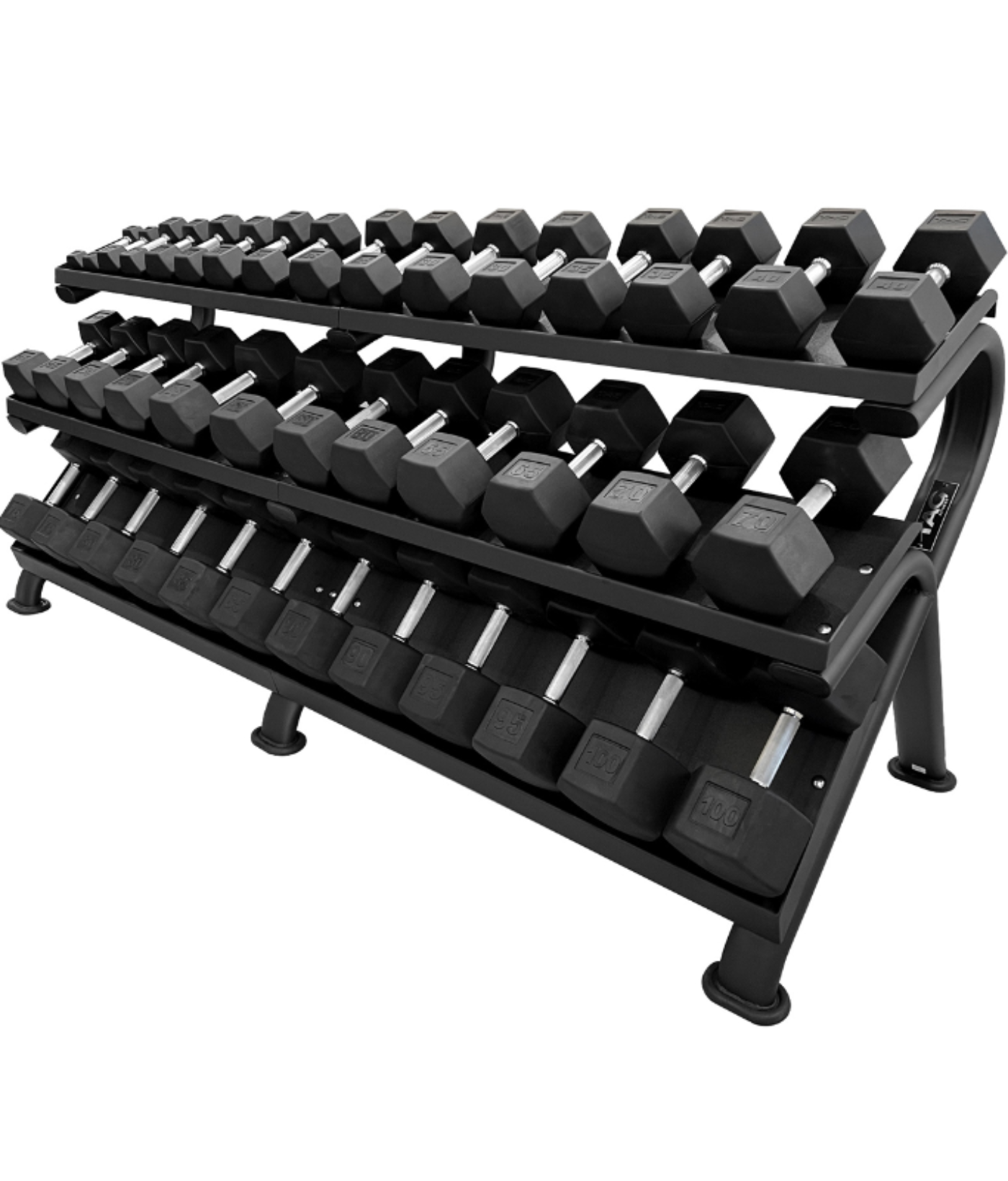 TAG Fitness Mega Hex Dumbbell Rack - 1770026073370_245