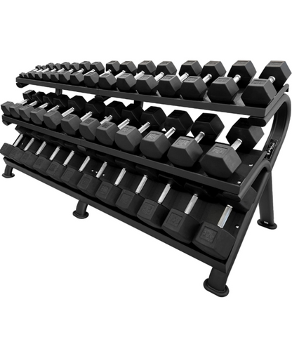 TAG Fitness Mega Hex Dumbbell Rack - 1770026073370_245