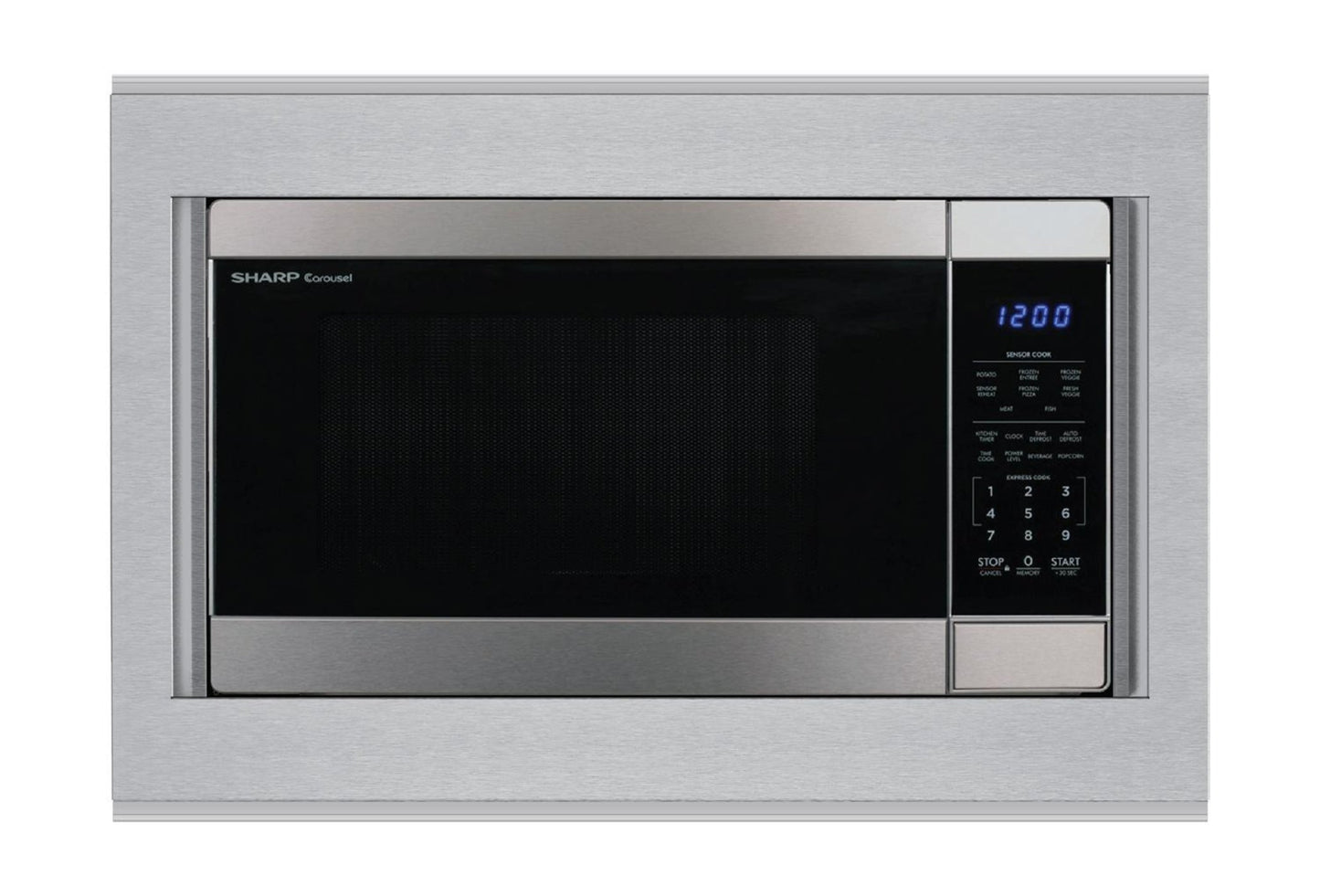 SHARP Sharp 30 in. Built-In Microwave Trim Kit - SKM430F9HS
