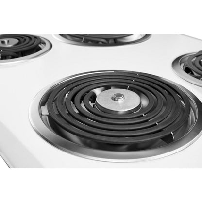 WHIRLPOOL Whirlpool 30" Electric Cooktop White - WCC31430AW