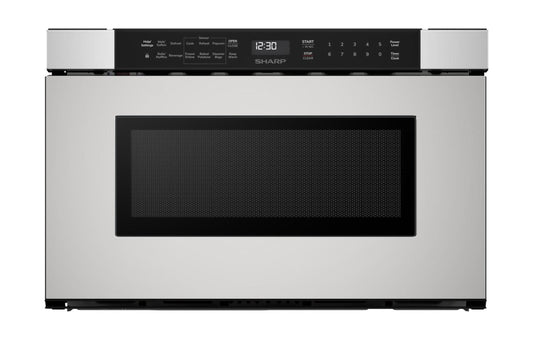 Asko SHARP 24 in. 1.2 cu. ft. Built-In in Stainless Steel Microwave Drawer Oven - SMD2440JS