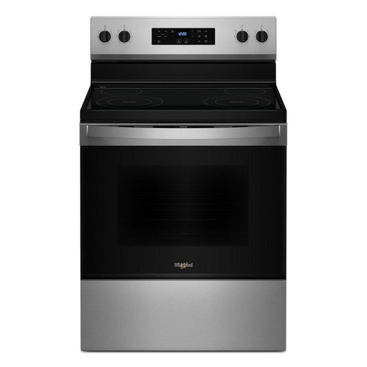 WHIRLPOOL 30-inch Electric Range with Self Clean in Stainless Steel - WFES3530RS