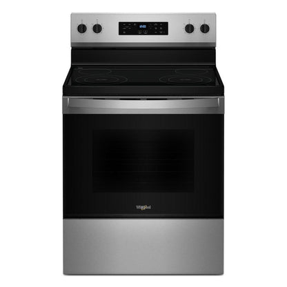 WHIRLPOOL 30-inch Electric Range with Self Clean in Stainless Steel - WFES3530RS