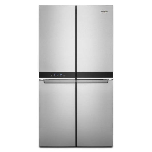 WHIRLPOOL 36-inch Wide Counter Depth 4 Door Refrigerator - 19.4 cu. ft. in Stainless Steel - WRQA59CNKZ