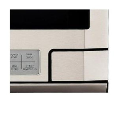 SHARP 1.5 cu. ft. 1100W in Stainless Steel Sharp Over-the-Counter Carousel Microwave Oven - R1214TY