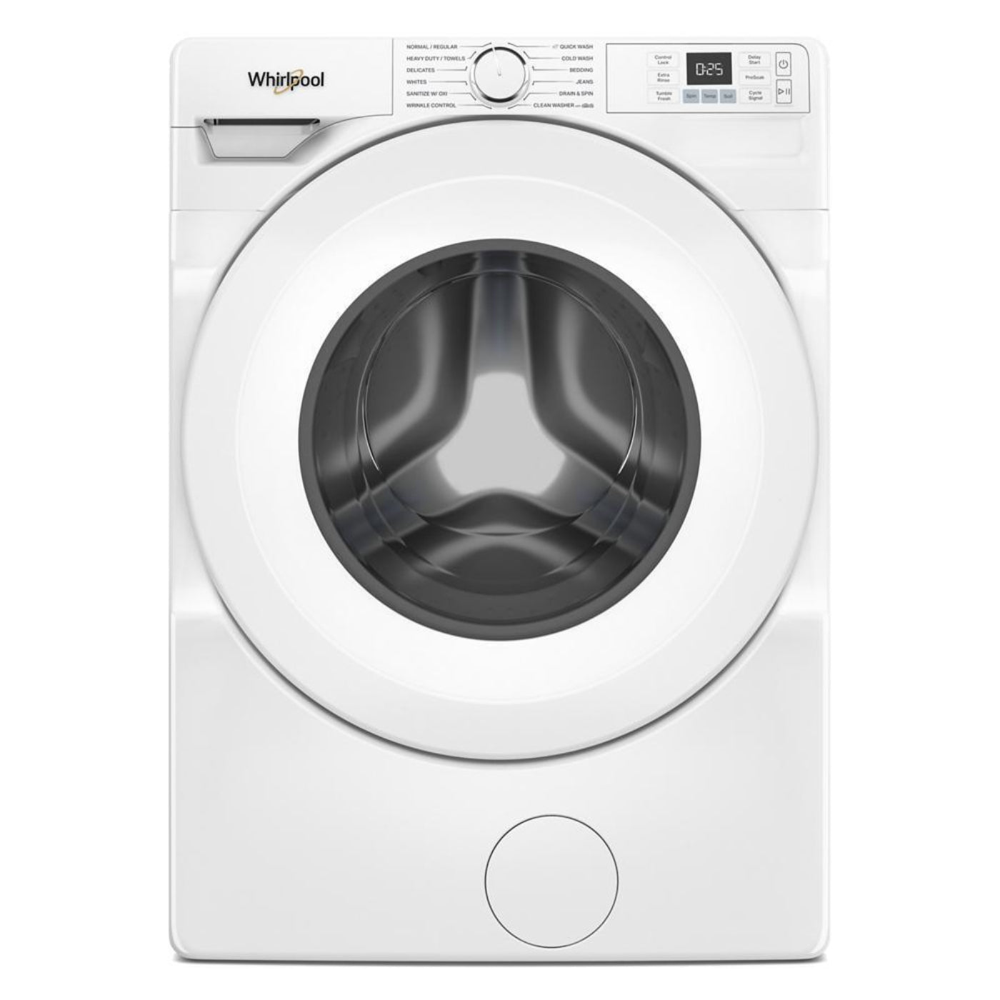 WHIRLPOOL 4.5 cu. ft. Front Load ENERGY STAR Washer with Tumble Fresh Option White - WFW4720RW