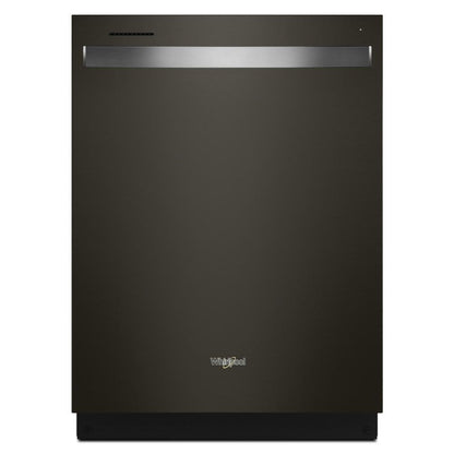 WHIRLPOOL 24 in Stainless Steel Dishwasher with AI Intelligent Wash - 47 dBA Black On Stainless - WDT750SAKV