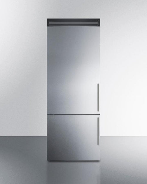 SUMMIT FFBF279SSXIMH72LHD 28" Wide Bottom Freezer Refrigerator - FFBF279SSXIMH72LHD