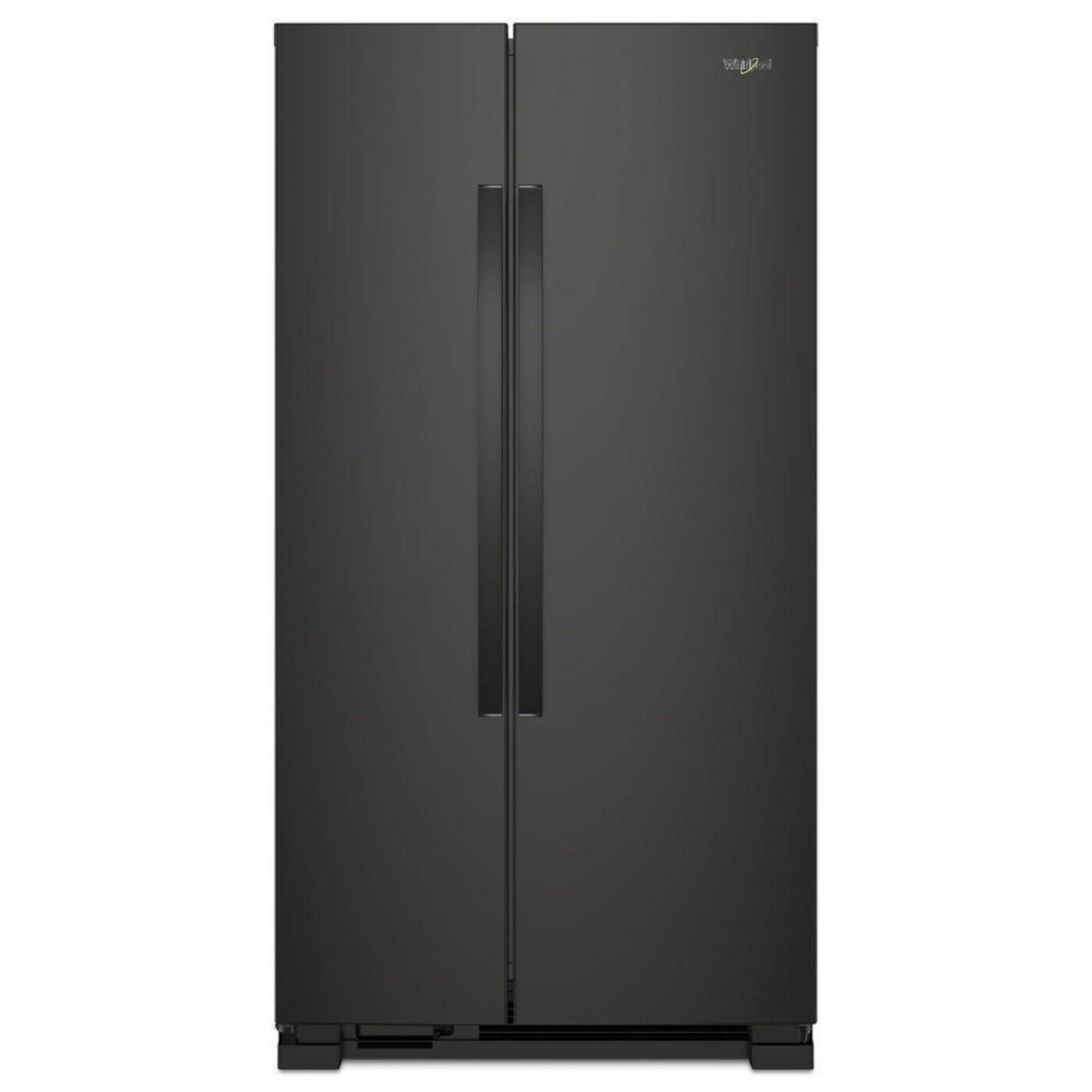 WHIRLPOOL 33-inch Wide Side-by-Side Refrigerator - 22 cu. ft. Black - WRS312SNHB