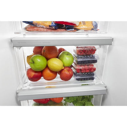 WHIRLPOOL 33-inch Wide Side-by-Side Refrigerator - 21 cu. ft. Black - WRS321SDHB