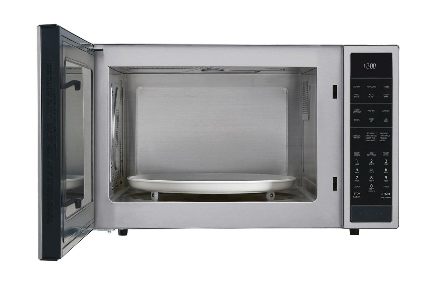 SHARP Sharp 1.5 cu. ft. 900W in Stainless Steel Convection Countertop Microwave Oven - SMC1585KS