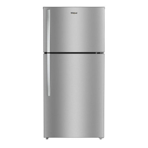 WHIRLPOOL Whirlpool 29.5-inch Wide Top Freezer Refrigerator with Total Coverage Cooling- 19.2 Cu. Ft. Stainless - WRTX7419SZ