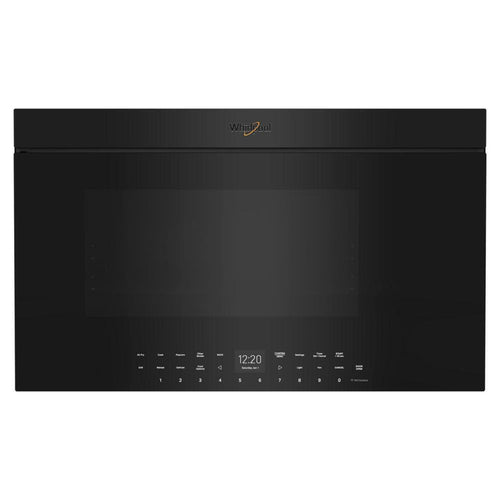WHIRLPOOL Air Fry Over- the-Range Oven with Flush Built-in Design Black - WMMF7330RB